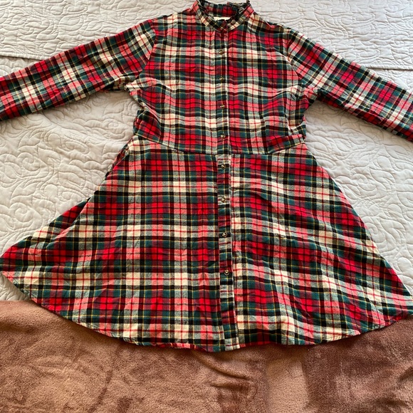 Plaid XL Dress - Picture 3 of 4
